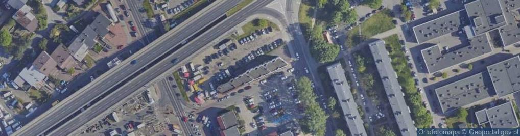 Zdjęcie satelitarne Klaudia Masłyk Pracownia Fryzjerska "KM"