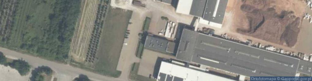 Zdjęcie satelitarne Klinkier Przysucha