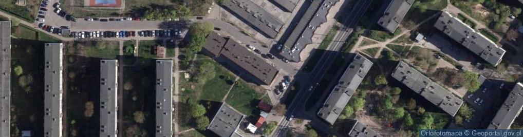 Zdjęcie satelitarne KLM Centrum Doradztwa i Usług