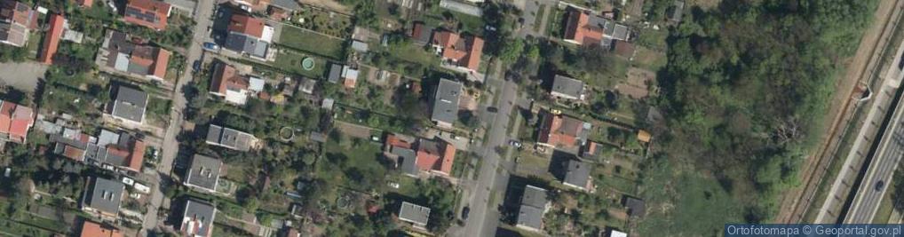 Zdjęcie satelitarne Kłos A., Wrocław