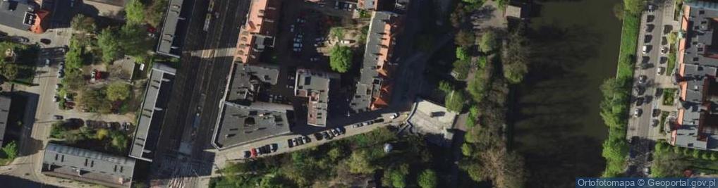 Zdjęcie satelitarne Kłos E., Wrocław