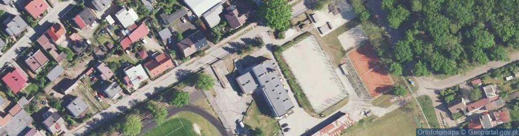 Zdjęcie satelitarne Klub Biegu Na Orientację Modrzew przy Klubie Garnizonowym Skwierzyna