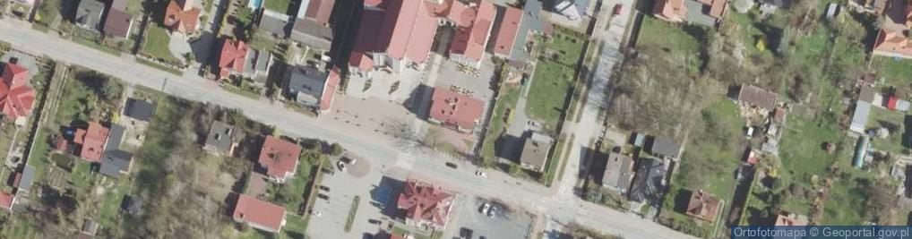 Zdjęcie satelitarne Klub Inteligencji Katolickiej przy Parafii Matki Boskiej Ostrobramskiej w Skarżysku Kamiennej