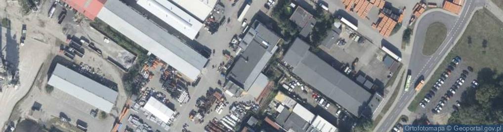 Zdjęcie satelitarne Klub Jeździecki Profil w Pile