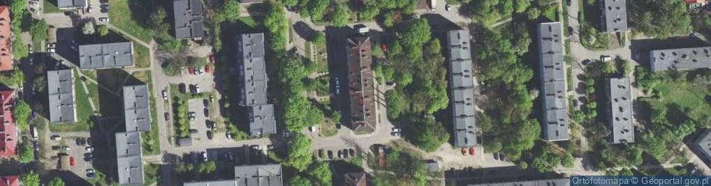 Zdjęcie satelitarne Klub Młodych Azyl