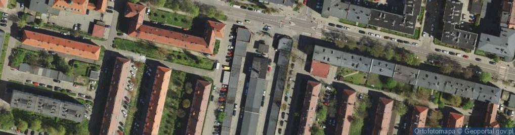 Zdjęcie satelitarne Klub Motorowy Górników i Energetyków w Bytomiu