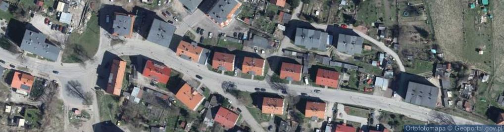 Zdjęcie satelitarne Klub Piłkarski Barbara Kuźnice w Boguszowie Gorcach