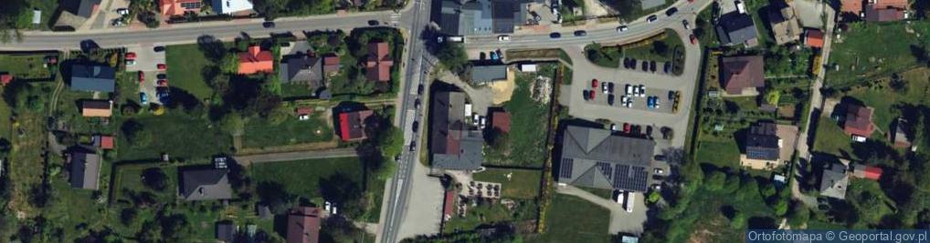 Zdjęcie satelitarne Klub Quattro