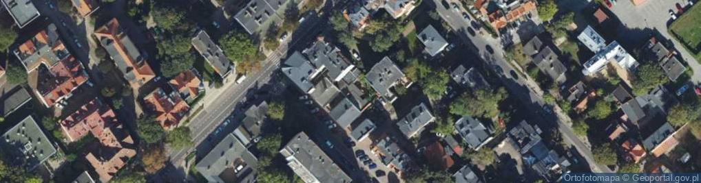 Zdjęcie satelitarne Klub Rotary Sopot