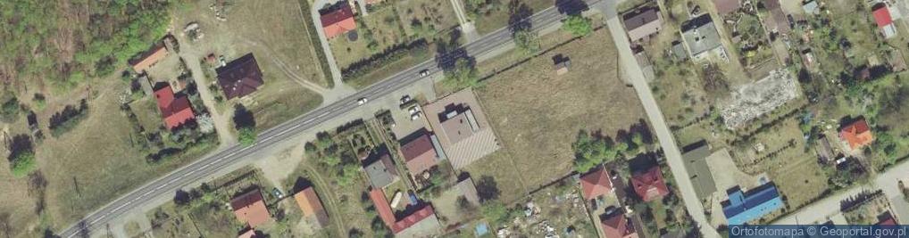 Zdjęcie satelitarne Klub Seniora Wrzosy Bogdaniec