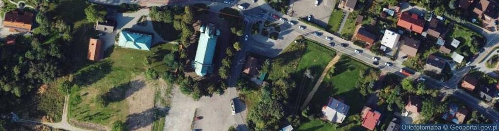 Zdjęcie satelitarne Klub Sportowy Orzeł Piaski Wielkie