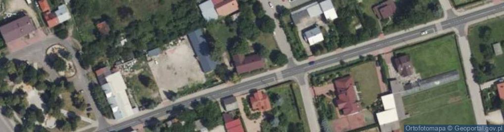 Zdjęcie satelitarne Klub Sportowy Sobienie-Jeziory