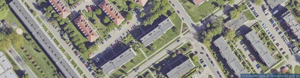 Zdjęcie satelitarne Klub Sportowy Spartan Knurów