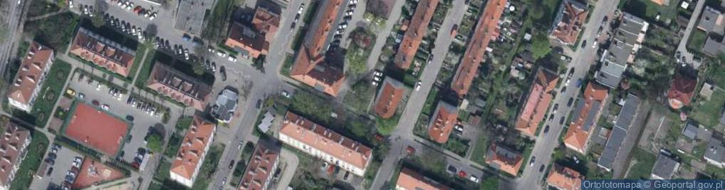 Zdjęcie satelitarne Klub Sportowy Taekwon do i T F Ge Baek Oleśnica