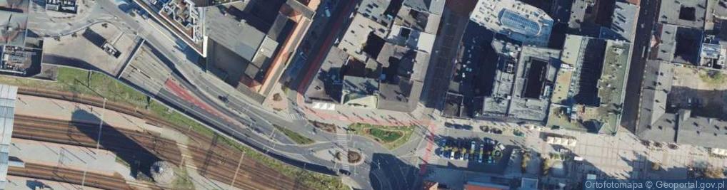 Zdjęcie satelitarne Klub Środowiskowy Akademickiego Związku Sportowego w Katowicach