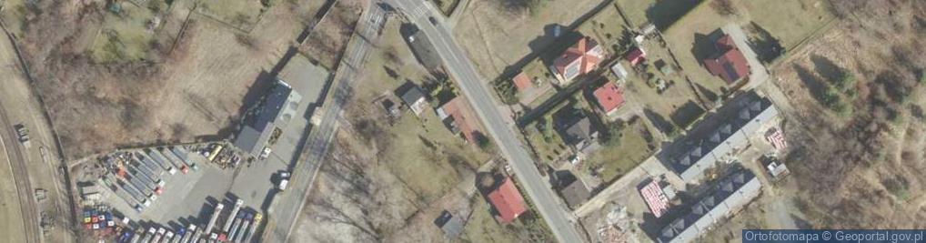 Zdjęcie satelitarne Klub Swobodnego Nurkowania Skarbnik w Trzebini