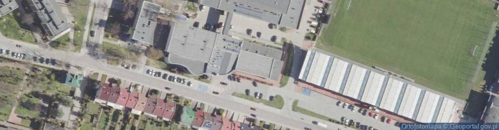Zdjęcie satelitarne Klub Tenisa Stołowego w Tarnobrzegu