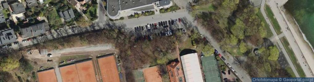 Zdjęcie satelitarne Klub Tenisowy Arka