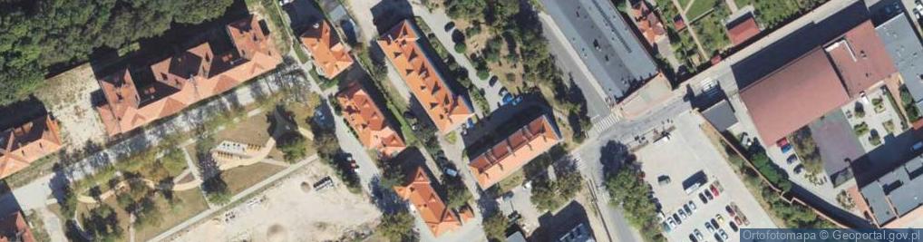 Zdjęcie satelitarne Klub Turystów Wodnych w Chełmnie