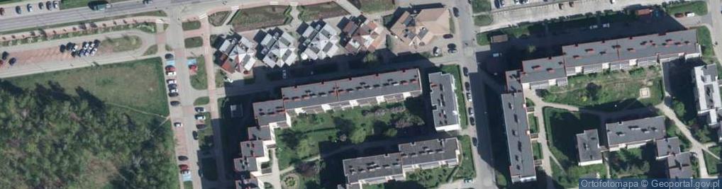 Zdjęcie satelitarne Klubo Kawiarnia B Zawalski Bogusław Kupka Koryna