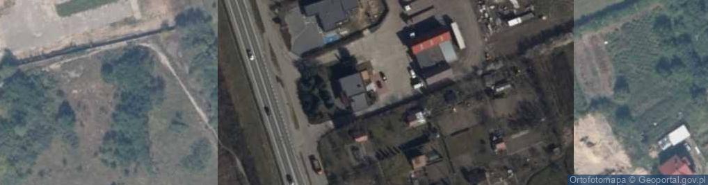 Zdjęcie satelitarne Kółko Rolnicze - Koło Gospodyń Wiejskich w Różynach