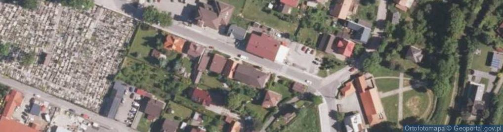 Zdjęcie satelitarne Kółko Rolnicze w Cięcinie