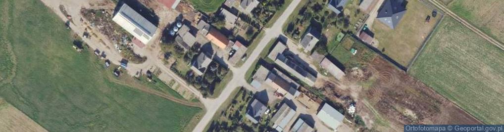 Zdjęcie satelitarne Kółko Rolnicze w Dąbrówce Słupskiej