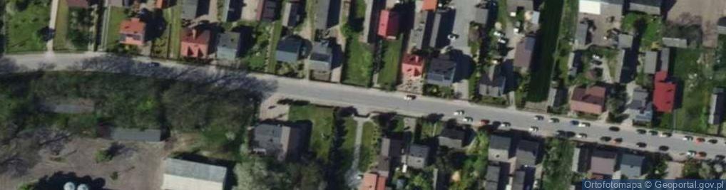 Zdjęcie satelitarne Kółko Rolnicze w Dąbrowie Wielkiej