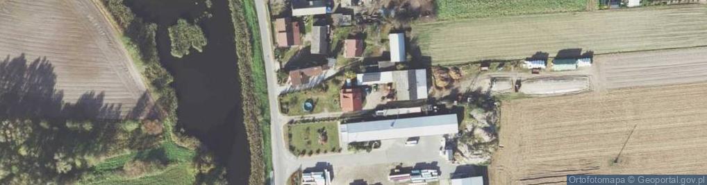 Zdjęcie satelitarne Kółko Rolnicze w Kaliszkowicach Kaliskich