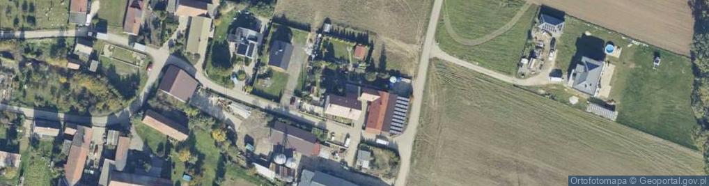 Zdjęcie satelitarne Kółko Rolnicze w Lewinie Brzeskim
