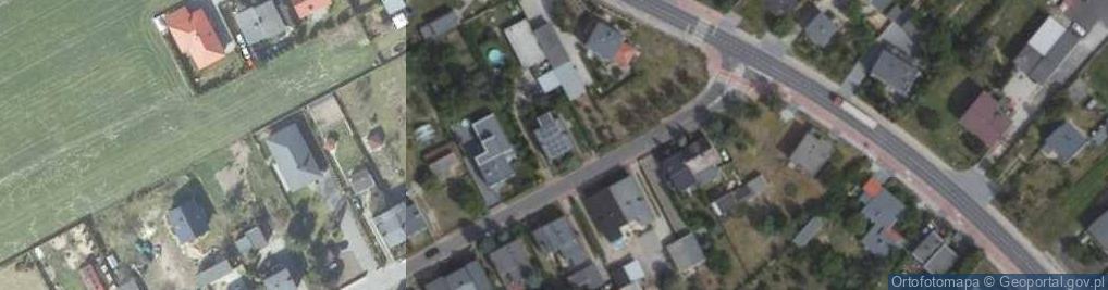 Zdjęcie satelitarne Kółko Rolnicze w Łodzi