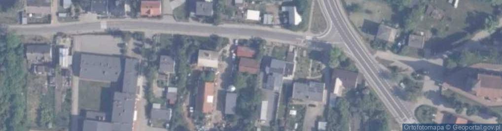 Zdjęcie satelitarne Kółko Rolnicze w Miłobądzu