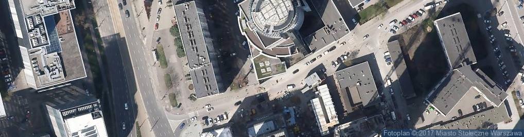 Zdjęcie satelitarne Koło Emerytów przy Telekomunikacji Polskiej Dyrekcji Spółki