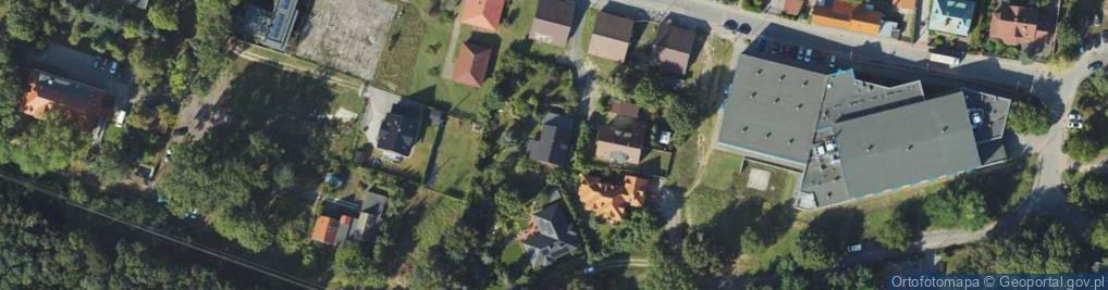 Zdjęcie satelitarne Koło Łowieckie "Borówka"
