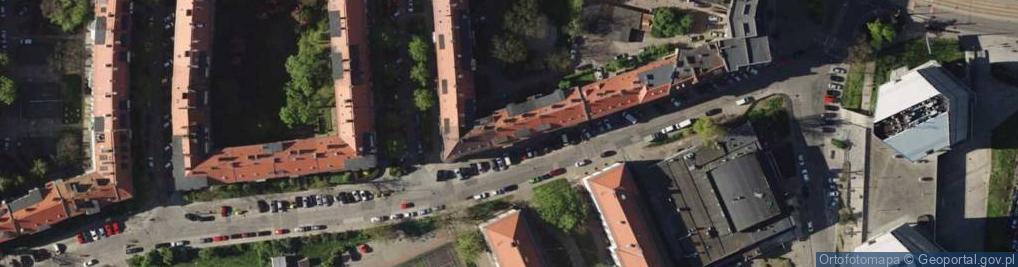 Zdjęcie satelitarne Kołodka B., Wrocław