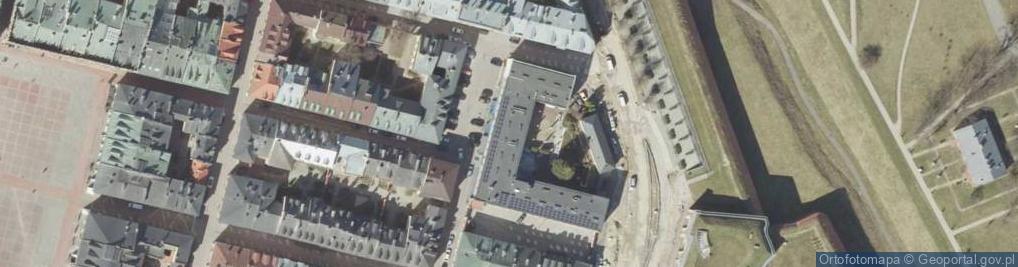 Zdjęcie satelitarne Kolportaż - Dystrybucja Zamość .Marek Kapłon
