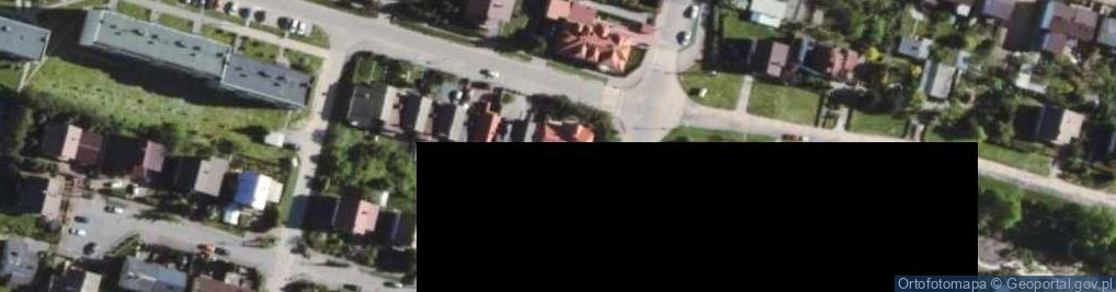 Zdjęcie satelitarne Kom Projekt Józef Mrugalski i Hanna Grażyna Mrugalska Łukasz Mrugalski