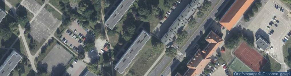 Zdjęcie satelitarne Kom Projekt