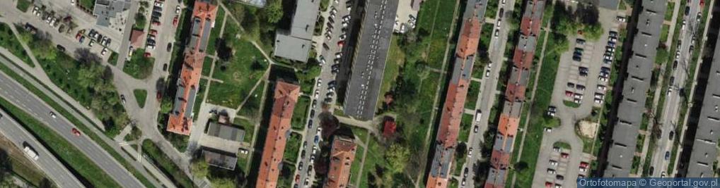 Zdjęcie satelitarne Komako Południe