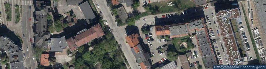 Zdjęcie satelitarne Komanda Miejska Państwowej Straży Pożarnej we Wrocławiu