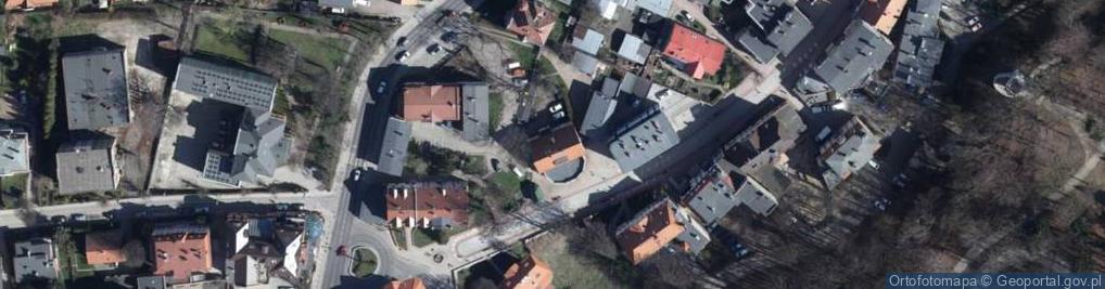 Zdjęcie satelitarne Komar i.Prakt.Okul., Szczawno-Zdrój