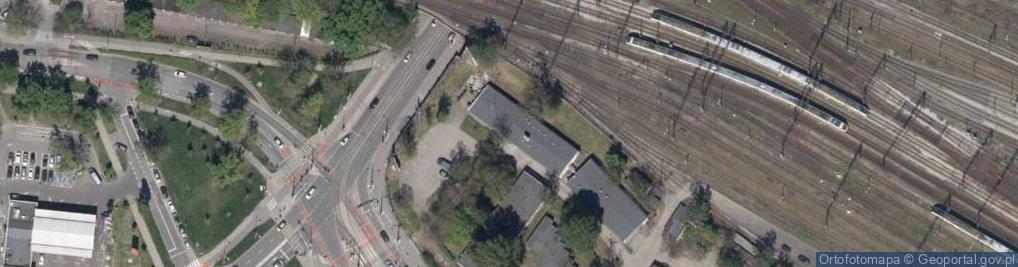 Zdjęcie satelitarne Komarec Grabowska Psychologiczny