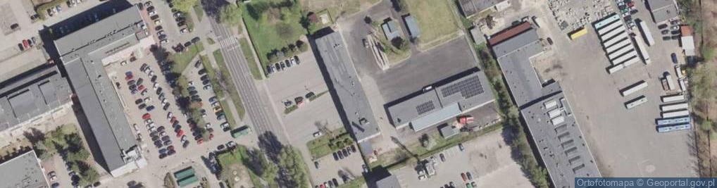 Zdjęcie satelitarne Komenda Miejska Państwowej Straży Pożarnej w Jaworznie