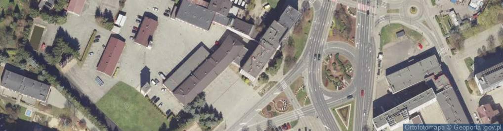 Zdjęcie satelitarne Komenda Miejska Państwowej Straży Pożarnej w Rzeszowie