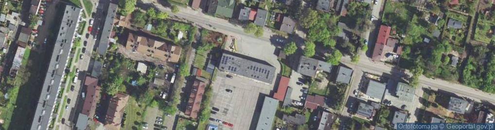 Zdjęcie satelitarne Komenda Miejska Państwowej Straży Pożarnej w Sosnowcu