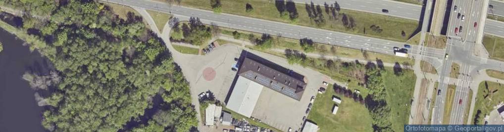 Zdjęcie satelitarne Komenda Miejska Państwowej Straży Pożarnej w Świętochłowicach
