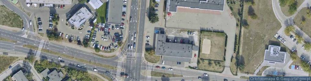 Zdjęcie satelitarne Komenda Powiatowa Państwowej Straży Pożarnej Inowrocław