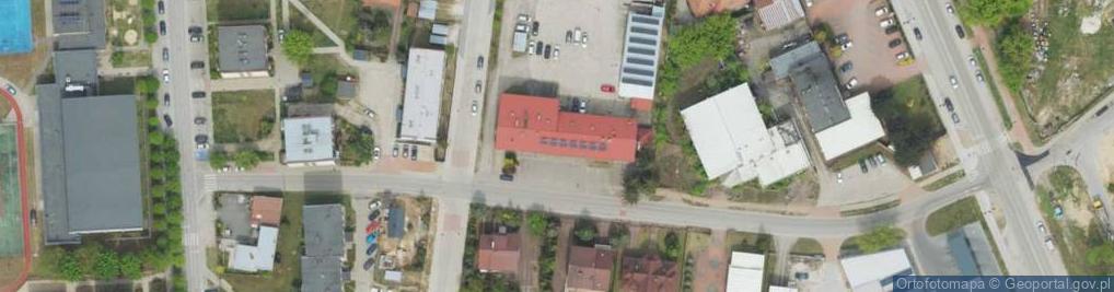 Zdjęcie satelitarne Komenda Powiatowa Państwowej Straży Pożarnej w Białobrzegach