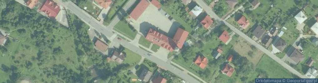 Zdjęcie satelitarne Komenda Powiatowa Państwowej Straży Pożarnej w Limanowej