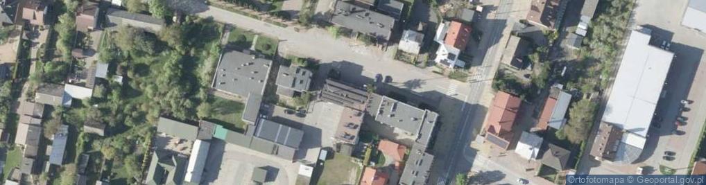 Zdjęcie satelitarne Komenda Powiatowa Państwowej Straży Pożarnej w Lipsku